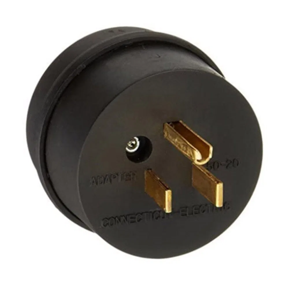 AD5020 – PARALLAX PWR Power Cord Adapter, For Connecting RV Power Inlet To Standard Power Source 50 Amps Female To 20...
